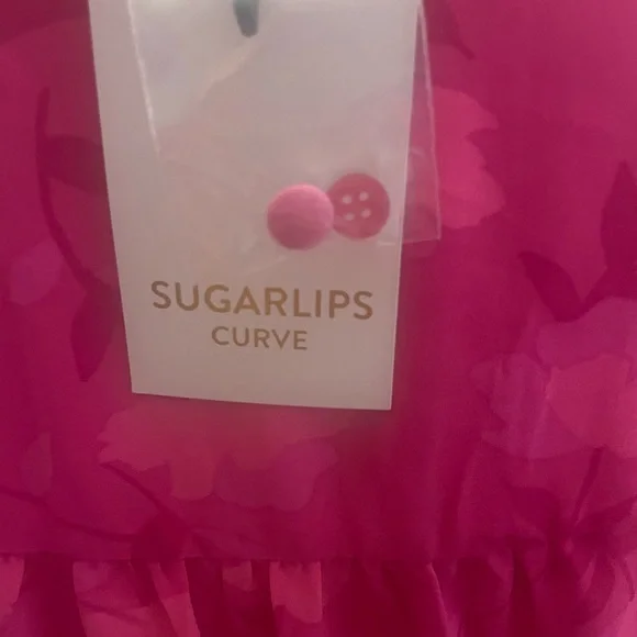 NWT Clever Floral Midi Dress 2X - Picture 7 of 9